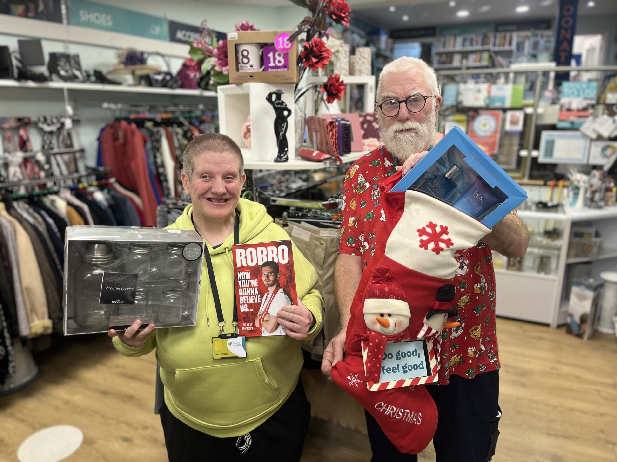 Regift festive presents to support our care